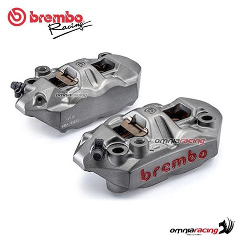 Brembo Racing M4 108 Cast Monoblock 108mm Pitch Radial Calipers Sx Dx