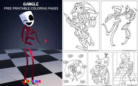20 Gangle Coloring Pages Free Printable Pdf And Online Coloring