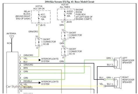 Wiring Schematic For The 2019 Kia Sorento