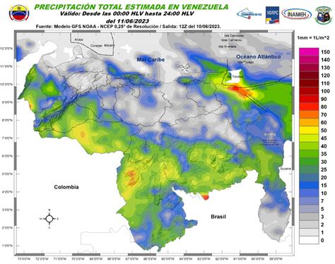 Onda Tropical En Venezuela En Vivo Reporte De Las Lluvias Hoy 11 De