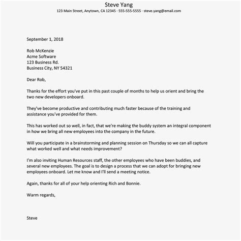 Sample Letter Of Commendation Free Letter Templates