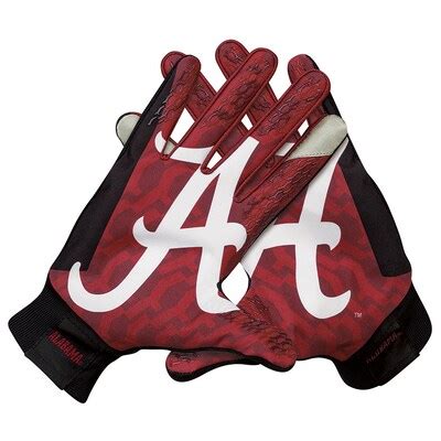 Nike Alabama Crimson Tide Stadium Gloves - Crimson - SEC Store