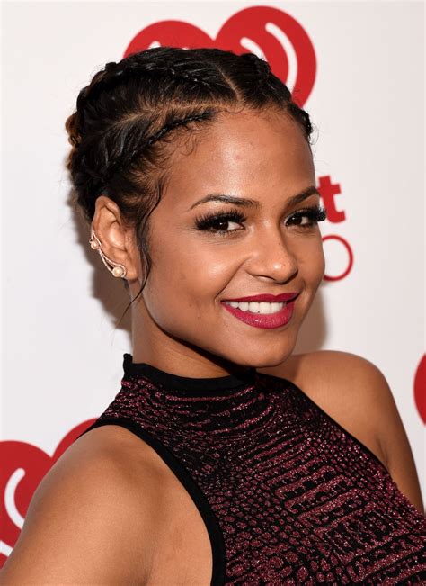 Christina Milian At Iheartradio Fiesta Latina Festival In Inglewood