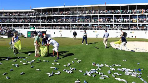 Beer-throwing at Phoenix Open will be addressed, says Tour commish