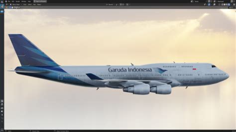 Boeing B Garuda Indonesia Aircraft Skins Liveries X Plane