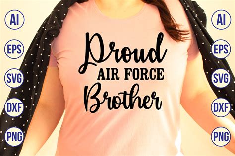 Proud Air Force Brother Graphic By Creativemim2001 · Creative Fabrica