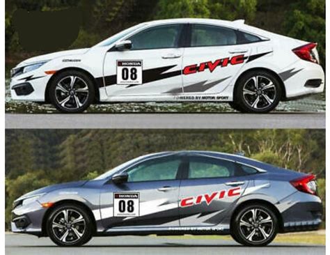 Do Decals Look Good On A 2020 Honda Civic 2016 Honda Civic Forum 10th Gen Type R Forum