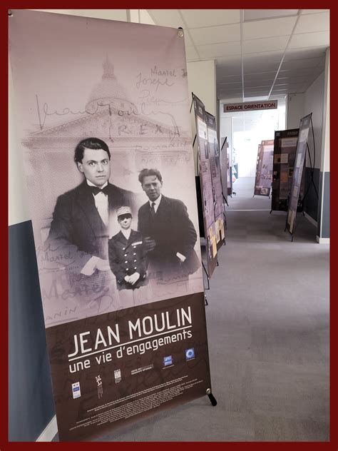 Exposition Sur les pas de Jean Moulin Journal électronique du LPO