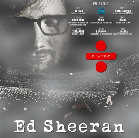 コレクターズcd エド・シーラン 2019年日本公演 4月9日東京ドーム Ed Sheeran Divide Japan Tour