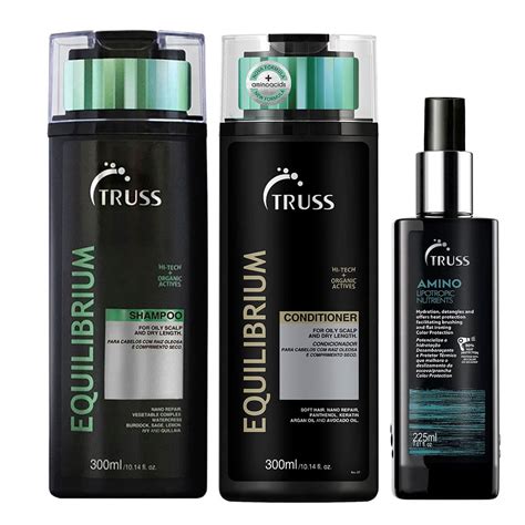 Protetor Térmico Truss Qual O Melhor - Kit Truss - Protetor Térmico + Shampoo + Condicionador - Época ...