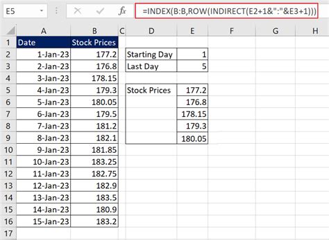 Excel Row Function How To Use