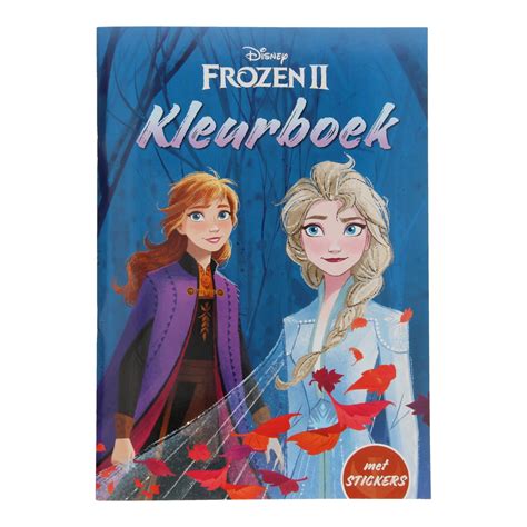 Disney Frozen II Kleurboek Met Stickers Online Lobbes Speelgoed