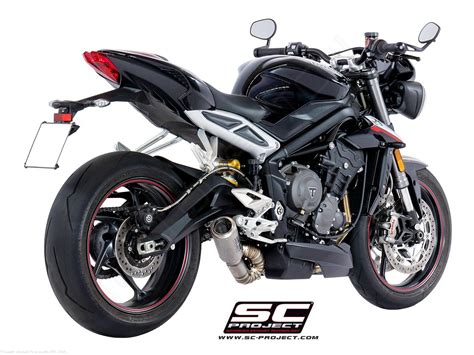 CR T Exhaust Triumph Street Triple RS 765 2019 T18 LT38T