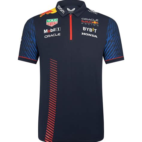 Red Bull Racing F1 Mens 2023 Team Polo Shirt