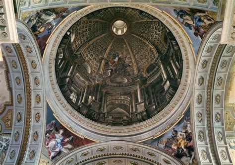 A Trompe L Oeil Dome By Andrea Pozzo In Rome S San Ignazio There Is A