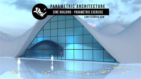 Parametric Algorithmic Architecture Sine Wave Building Exercise