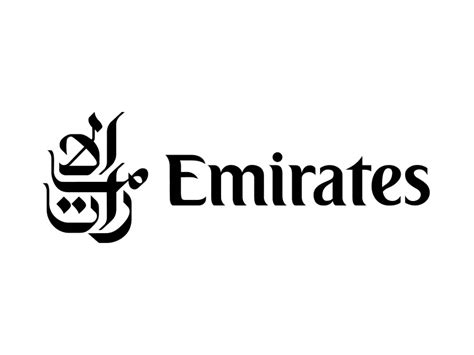 Emirates Black Print Logo PNG vector in SVG, PDF, AI, CDR format