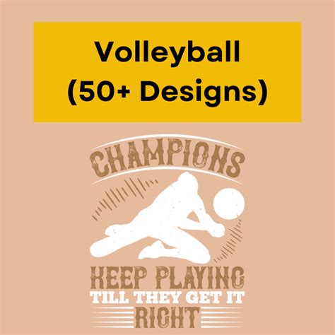 50 Editable Volleyball T-Shirt Designs – PintnOnDemand Designs