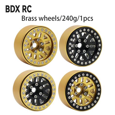 Lat O Beadlock Roda Aro Hub Para RC Crawler Car Pesado 240g 1Pc 1 9