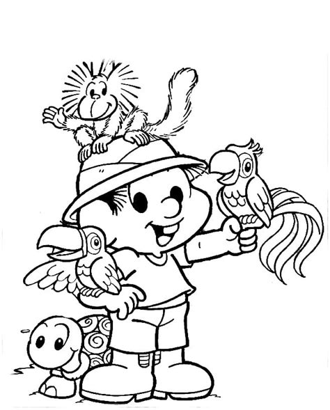 Desenhos De Chico Bento Para Colorir E Imprimir Colorironline