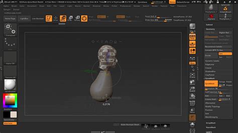 Zbrush Dynamesh Sphere Youtube