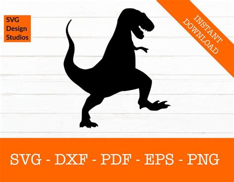 T Rex Svg Tyrannosaurus Rex Svg T Rex Dinosaur Svg Cut File Png Dxf