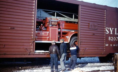 Just A Car Guy: “How did they get the fire truck into this boxcar ...