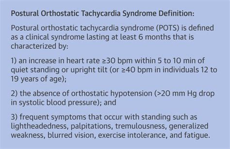 Postural Orthostatic Tachycardia Syndrome Jacc Focus Seminar Journal Of The American College