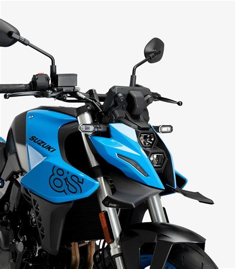 Naked Frontal Winglets J For Suzuki Gsx S Matt Black By Puig