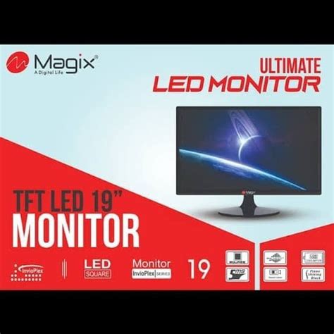 Jual Led Monitor Magix Hdmi Vga Port Wide Screen Shopee Indonesia