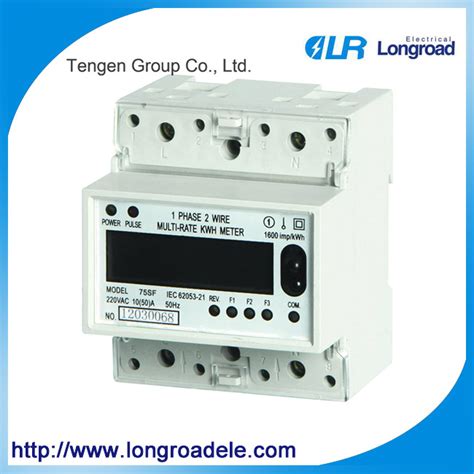 Mini Type Single Phase Electronic Multi Rate DIN Rail Active Energy