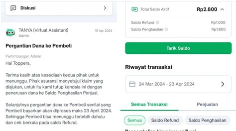 Pengembalian Dana Di Tokopedia Yang Tak Kunjung Cair