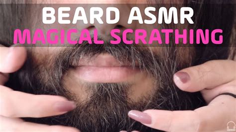 Asmr 🧔🏻beard Massage Scratching Combing Massage Relaxing Personal Attention ️barber Close