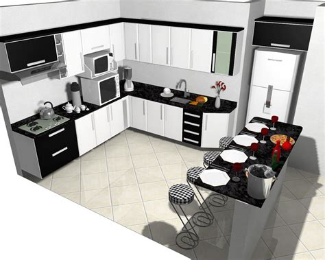 Projeto Cozinha Planejada Promob Encontre Um Novo Design E Ideias