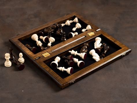 Wooden Chess Set, Carved Chess Set, Handmade Beautiful Chess Set - Etsy