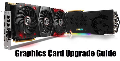 Graphics Card Upgrade Guide for Gaming for 2024