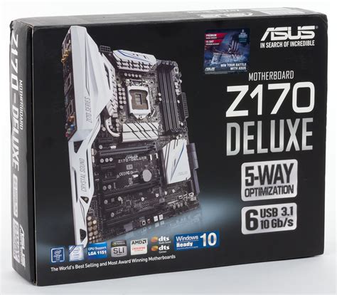 Материнская плата Asus Z170-Deluxe