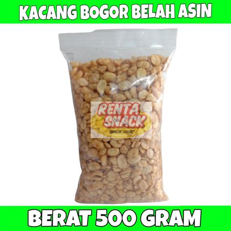 Jual Kacang Bogor Belah Asin Gram Shopee Indonesia