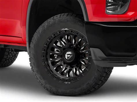 Fuel Wheels Silverado 2500 Rincon Gloss Black Milled 8 Lug Wheel 20x9