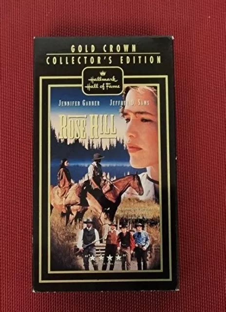 VHS HALLMARK HALL Of Fame Gold Crown Collector S Edition ROSE HILL 1997