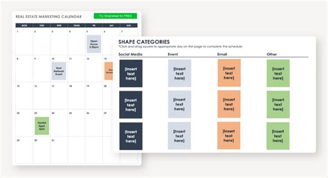 15 Free Marketing Calendar Templates Smartsheet