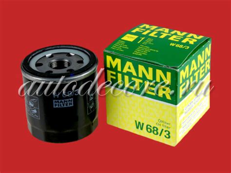 MANN W68/3 Фильтр масляный (SM 106) купить в интернет-магазине ...