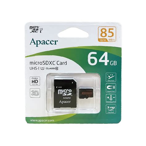 Apacer Microsdxc Card Class Gb Mb S Ap Gmcsx U R Ab Shop