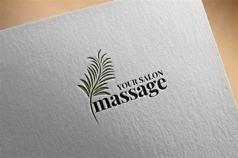 Massage Logo Design Masterbundles