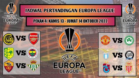 Jadwal Liga Europa Live Sctv Manchester United Vs Omonia Europa