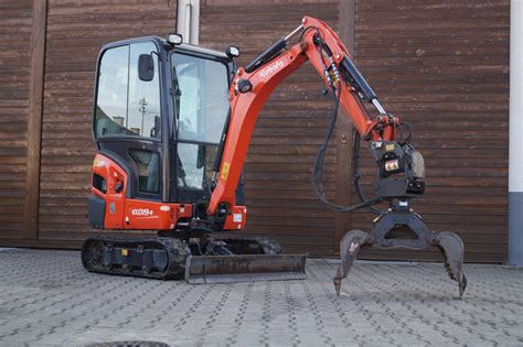 Kubota Bagger Kx T Mit Powertilt Und Multifunktionsgreifer