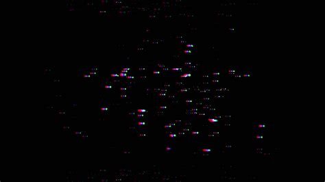 Glitch Particles Flickering Dots Overlay Loop — Free Stock Footage