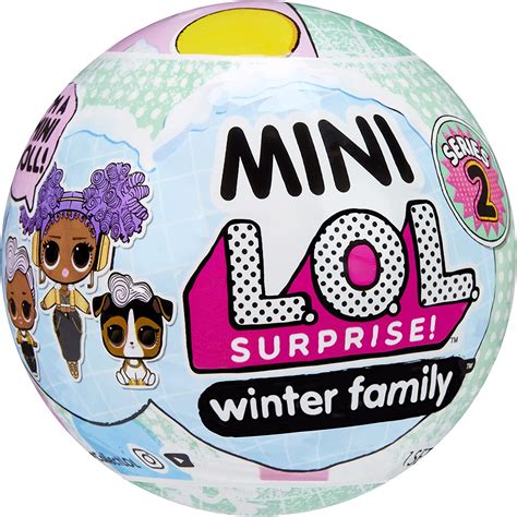 Кукла шарик ЛОЛ Сюрприз Мини Семья, 2 серия (L.O.L. Surprise! Mini ...