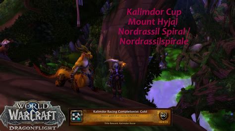 Mura Und Das Drachenreiten Kalimdor Cup Mount Hyjal Nordrassil