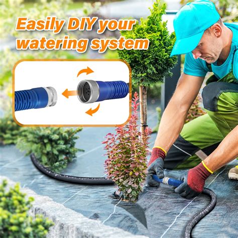 Upgraded Winisok Ft Thickened Flat Garden Soaker Hose Heavy Duty